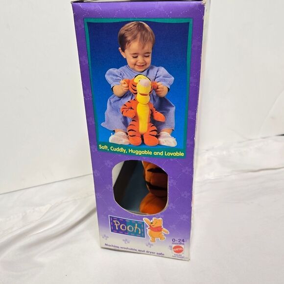 NEW VINTAGE 90s Pooh soft friends Tigger plush stuffed animal Mattel - Picture 6 of 10